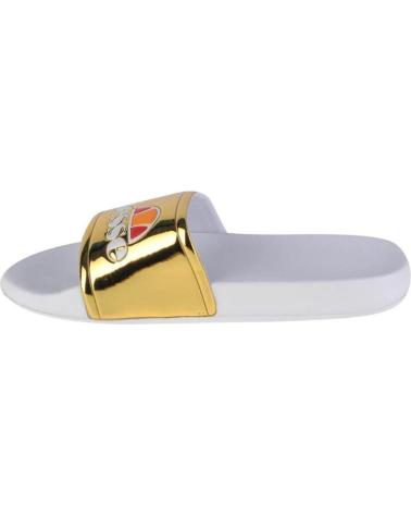 CHANCLAS ELLESSE GISELLE FLIP FLOPS EL11W74510-03 BLANCAS Y DORADAS BLANCO