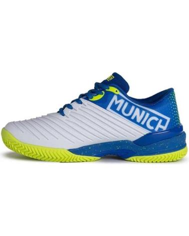 Sportivo per Uomo MUNICH ZAPATILLAS PADX 32 AZUL PADEL 4034032 BLANCO