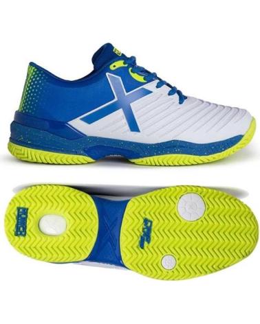 Sportivo per Uomo MUNICH ZAPATILLAS PADX 32 AZUL PADEL 4034032 BLANCO