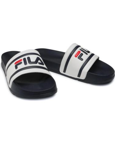 Sandálias de Homem FILA CHANCLAS MORRO BAY AZUL MARINO BLANCAS 1010930-92E FLIP FLOP AZUL MARINO