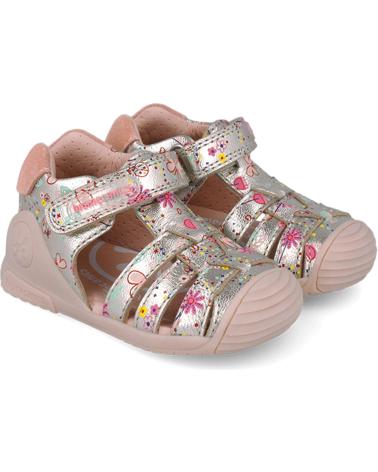 Sandalias de Niña BIOMECANICS SANDALIAS PARA CHICA 252103 ESTAMPADO CHAMPAGNEB122