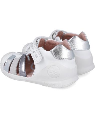 Sandalias de Niña BIOMECANICS SANDALIAS PARA CHICA 252104 CASUAL TIRAS BLANCOPLATAB313