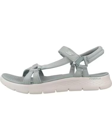 SANDÁLIAS SKECHERS GO WALK FLEX 141451 VERDE