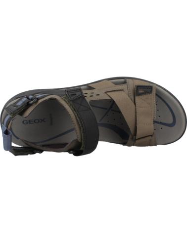 Sandales pour Homme GEOX SANDALIAS HOMBRE MODELO U TERRENO GRIP COLOR VERDE C3009
