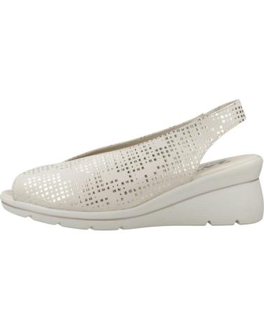 Sandálias de Mulher 24 HORAS SANDALIAS MUJER MODELO 26445 COLOR BEIS CREMA