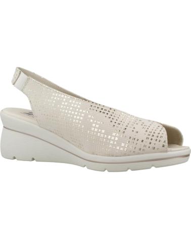 Sandálias de Mulher 24 HORAS SANDALIAS MUJER MODELO 26445 COLOR BEIS CREMA
