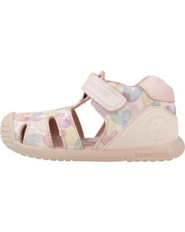 Sandali per Bambina BIOMECANICS SANDALIAS NINA MODELO 252110B COLOR ROSA COTTON