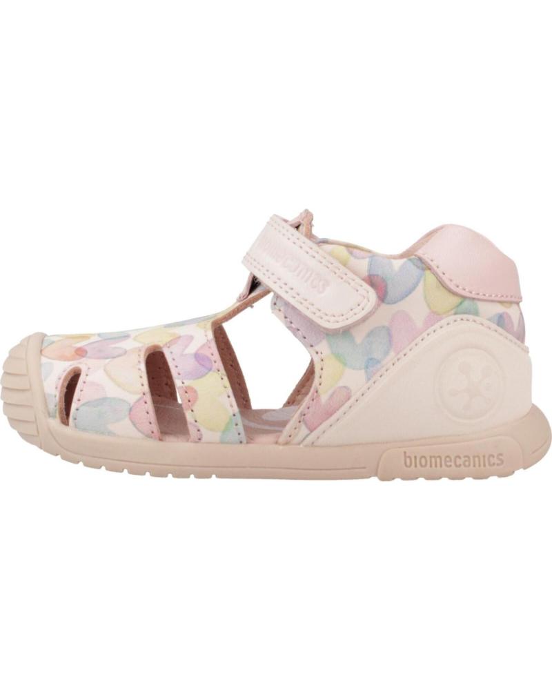 Sandálias de Menina BIOMECANICS SANDALIAS NINA MODELO 252110B COLOR ROSA COTTON