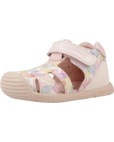 Sandálias de Menina BIOMECANICS SANDALIAS NINA MODELO 252110B COLOR ROSA COTTON