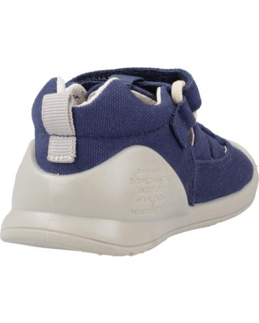 Sandales pour Fille et Garçon BIOMECANICS SANDALIAS DE LONA PARA BEBE 252174 BIOGATEO AZULMARINOA089