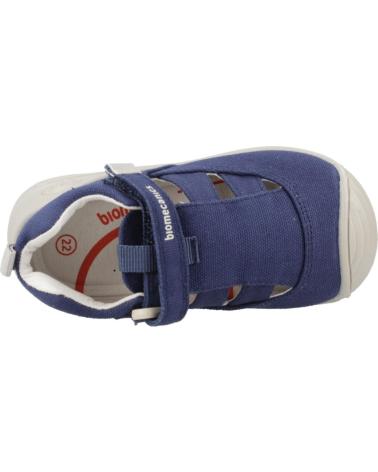 Sandales pour Fille et Garçon BIOMECANICS SANDALIAS DE LONA PARA BEBE 252174 BIOGATEO AZULMARINOA089