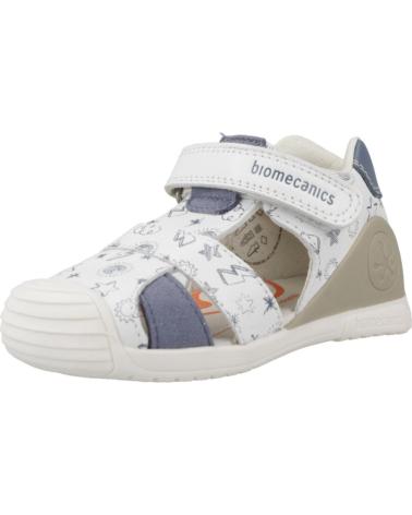 Sandali per Bambino BIOMECANICS SANDALIAS NINO MODELO 252116B COLOR BLANCO