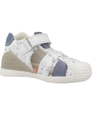 Sandali per Bambino BIOMECANICS SANDALIAS NINO MODELO 252116B COLOR BLANCO