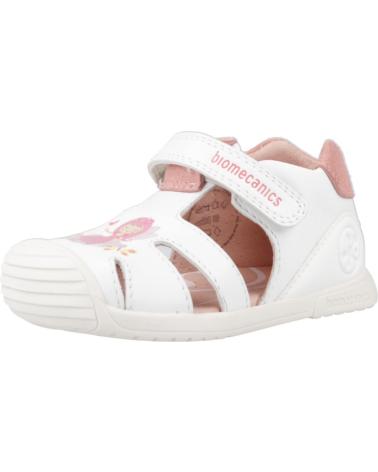 Sandales pour Fille BIOMECANICS SANDALIAS NINA MODELO 252111B COLOR BLANCO BLCROS