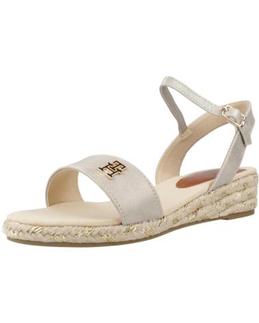 Sandalen für Mädchen TOMMY HILFIGER SANDALIAS NINA MODELO T3A7 33803 COLOR BRONCE PLTNM