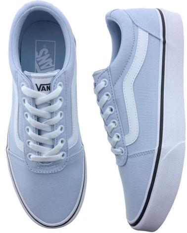 Sneaker für Damen VANS OFF THE WALL ZAPATILLA VANS WN WARD CANVAS BALLAD BLANCO VN0A3IUN53H AZUL