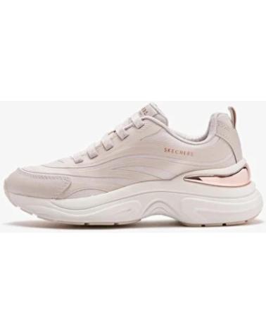 ZAPATILLAS CASUAL SKECHERS HAZEL STEP FLOW 177575 MARRÓN NATURAL MARRON