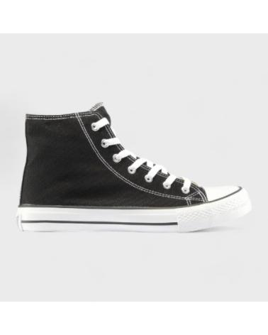 JOHN SMITH CANVAS SNEAKERS 412 24L BLACK NEGRO