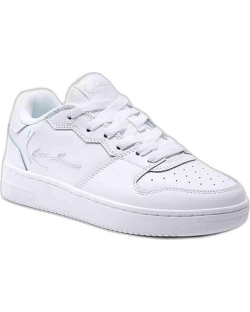 KARL KANI KANI 89 LOGO: WHITE SPORT SNEAKERS WHITE