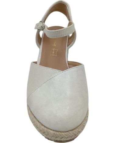 Zapatos de Mujer DAVINIA ZAPATO CUA ESPARTO PLATEADO