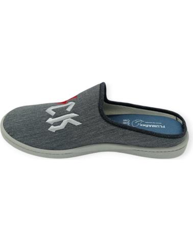 Man House slipers ROAL ZAPATILLA NEGRA PLUMAFLEX 12345 VARIOS COLORES