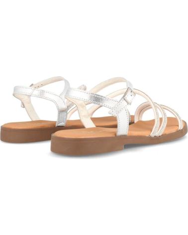 Sandali per Donna MARILA SANDALIA PLANA PARA MUJER BRADES BRILLANTE PLATA