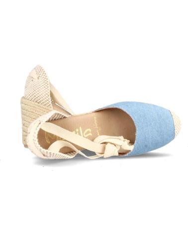 Woman shoes MARILA YUTE PARA MUJER CON CUNA MEDIA KABUL EN TEJIDO VAQUERO JEANS