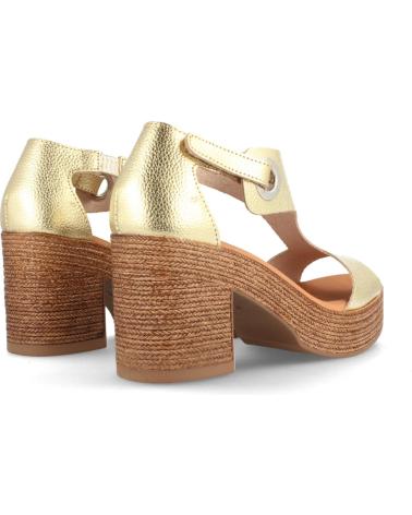 Sandales pour Femme MARILA SANDALIAS PARA MUJER CON TACON Y PLATAFORMA EN PIEL BERLIN P BEIGE