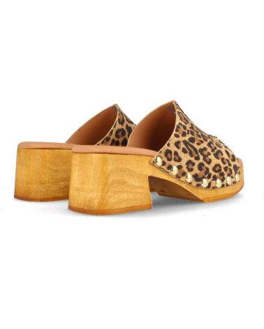 Sabots pour Femme MARILA RESERVA ZUECO LEOPARDO PARA MUJER CON PLATAFORMA Y TACON MED LEPARDO