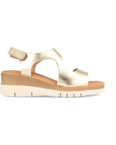 Sandali per Donna MARILA SANDALIA PARA MUJER DE PIEL CON CUNA MEDIA ALLEN PLATINO