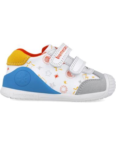 Scarpe sport per Bambino BIOMECANICS DEPORTIVAS PARA NINO 252115 ESTAMPADO BLANCOYEMAC835