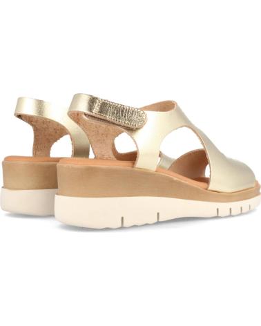 Sandali per Donna MARILA SANDALIA PARA MUJER DE PIEL CON CUNA MEDIA ALLEN PLATINO