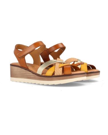 Sandalias de Mujer MARILA SANDALIA DE PIEL PARA MUJER CON CUNA MEDIA MORONI COMBI AVEL AVELLANA