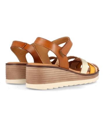 Sandalias de Mujer MARILA SANDALIA DE PIEL PARA MUJER CON CUNA MEDIA MORONI COMBI AVEL AVELLANA