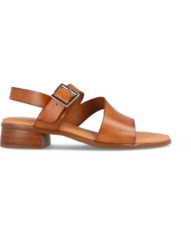 Sandalias de Mujer MARILA SANDALIAS PARA MUJER CON TACON BAJO ERI AVELLANA