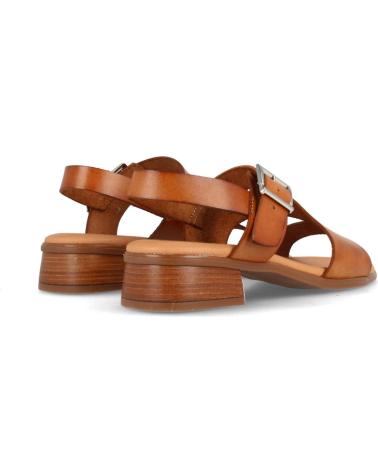 Sandalias de Mujer MARILA SANDALIAS PARA MUJER CON TACON BAJO ERI AVELLANA
