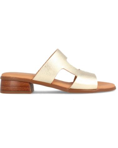 Sandalias de Mujer MARILA SANDALIA PARA MUJER DE PIEL CON TACON BAJO FARGO PLATINO