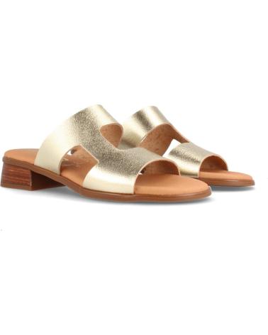 Sandalias de Mujer MARILA SANDALIA PARA MUJER DE PIEL CON TACON BAJO FARGO PLATINO