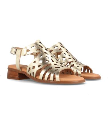 Sandali per Donna MARILA SANDALIA PARA MUJER DE PIEL CON TACON BAJO EVEREST PLATINO