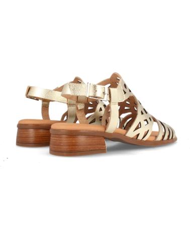 Sandali per Donna MARILA SANDALIA PARA MUJER DE PIEL CON TACON BAJO EVEREST PLATINO