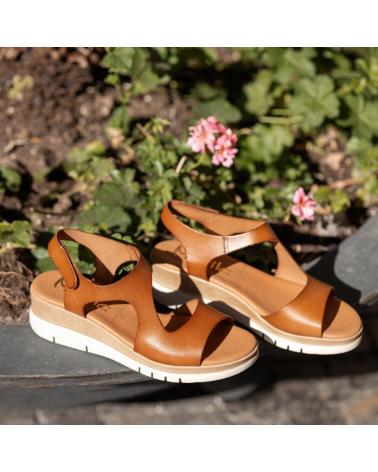Sandali per Donna MARILA SANDALIA PARA MUJER DE PIEL CON CUNA MEDIA ALLEN AVELLANA