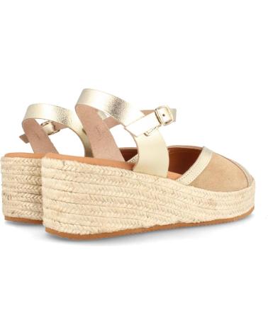 Sandálias de Mulher MARILA SANDALIA PARA MUJER DE PIEL CON CUNA ALTA COLUMBIA ARENA Y P BEIGE