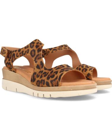Sandálias de Mulher MARILA SANDALIA PARA MUJER DE PIEL CON CUNA MEDIA ALLEN LEOPARDO LEPARDO