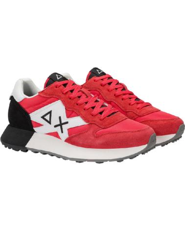 Sportivo per Uomo SUN68 JAKI 2 0 SOLID SCPZ35111 ROJO