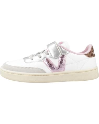 Deportivas de Niña VICTORIA ZAPATILLAS NINA MODELO 1256103V COLOR BLANCO PLATA