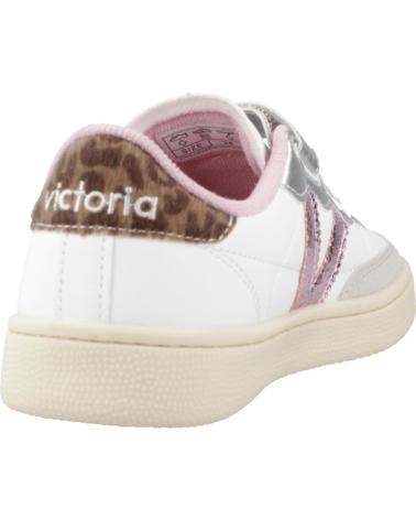 Deportivas de Niña VICTORIA ZAPATILLAS NINA MODELO 1256103V COLOR BLANCO PLATA