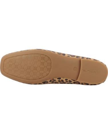 UNISA BERLEY 25 - ANIMAL PRINT CANELE BALLET FLATS CANELE