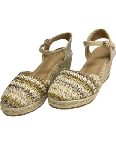 Sandálias de Mulher CALZADOMANIA YUTE IMITACION RAFIA MULTICOLOR