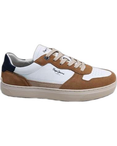 Deportivas de Hombre PEPE JEANS PMS00019-859 CAMDEN NATURE M TOBACCO BROWN