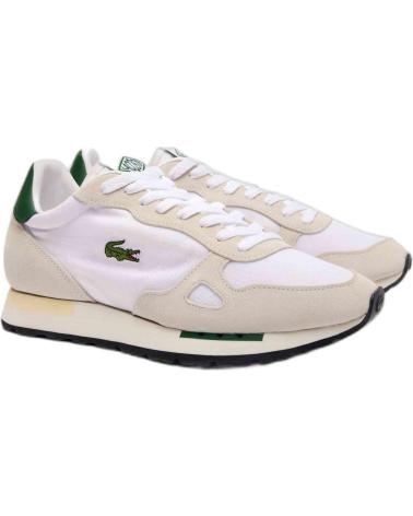 Sportivo per Uomo LACOSTE ZAPATILLAS PARA HOMBRE EN COLOR BLANCO
